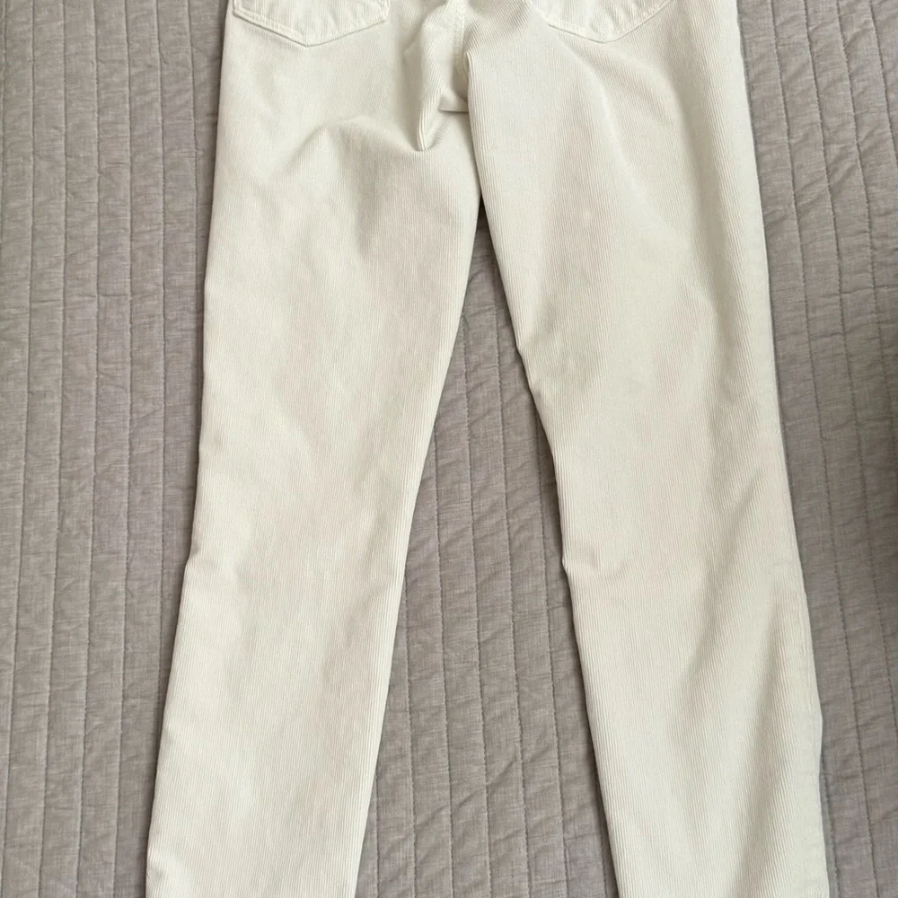 J Brand Women's Skinny Corduroy Pants in Cream color - Picture 4 of 4
